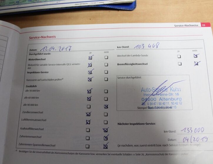 Škoda Octavia Sedan 1,4 l 59 kw