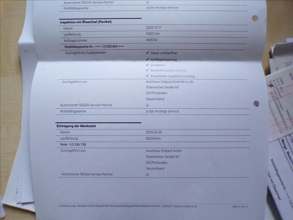 Škoda Yeti Kombi 1,4 l 92 kw