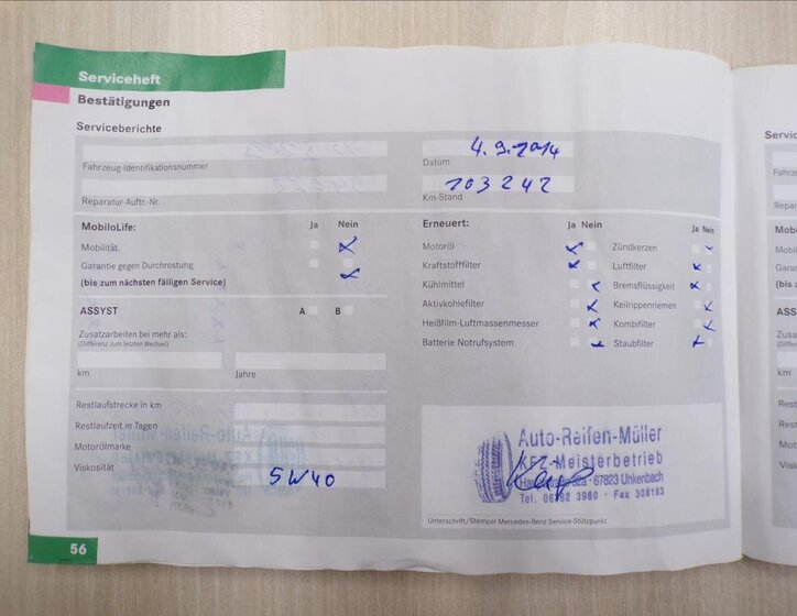 Mercedes-Benz Třídy A Kombi 1,6 l 75 kw