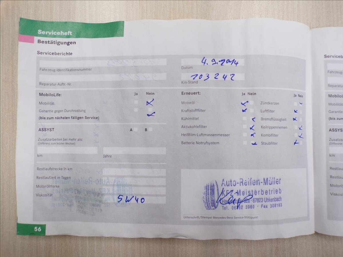 Mercedes-Benz Třídy A Kombi 1,6 l 75 kw