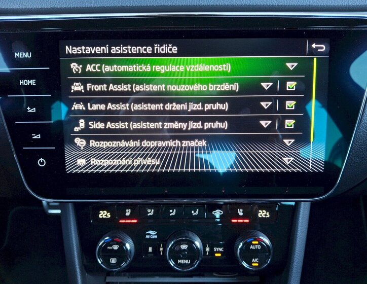 Škoda Superb Sedan 2,0 l 206 kw