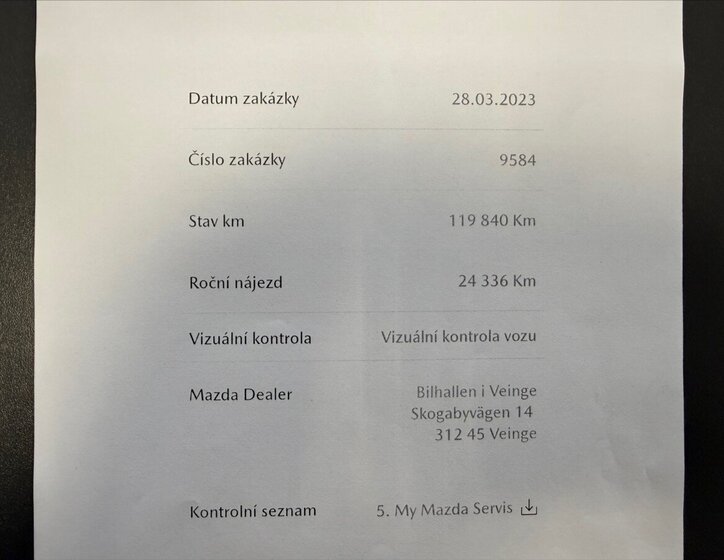 Mazda 6 Sedan 2,0 l 121 kw