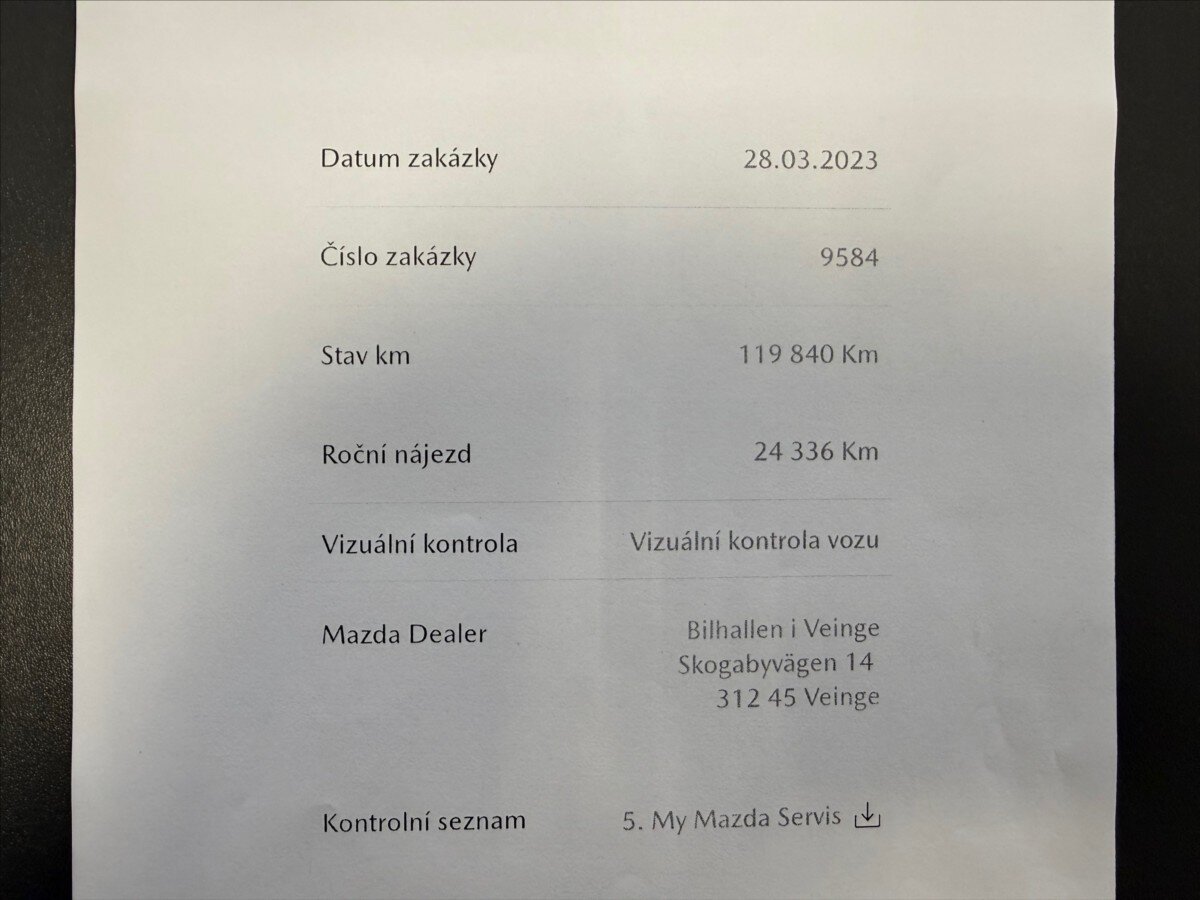 Mazda 6 Sedan 2,0 l 121 kw