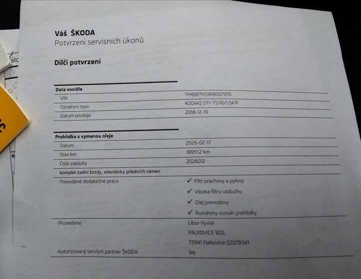 Škoda Kodiaq Kombi 1,5 l 110 kw