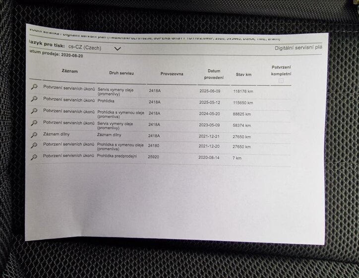 Škoda Superb Sedan 2,0 l 110 kw