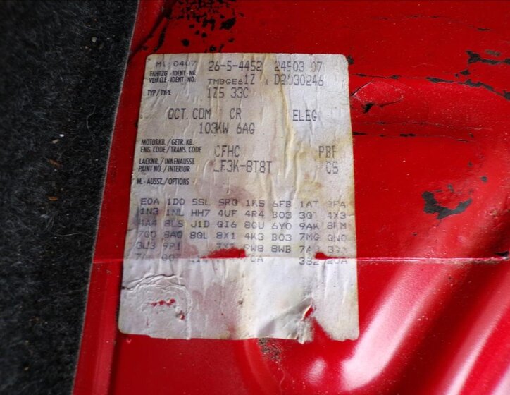 Škoda Octavia Kombi 2,0 l 103 kw