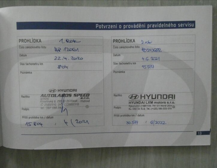 Hyundai i30 Liftback 998,0 88 kw