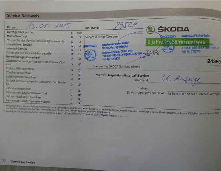 Škoda Fabia Hatchback 1,2 l 63 kw