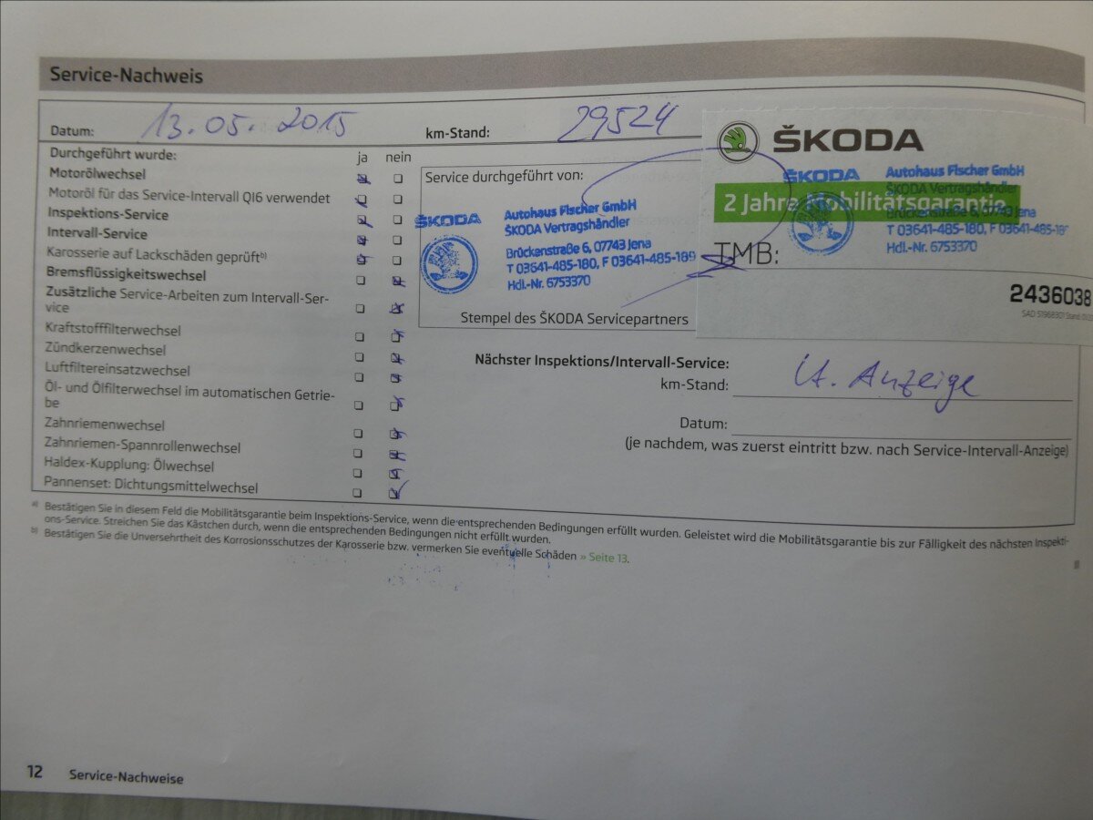 Škoda Fabia Hatchback 1,2 l 63 kw