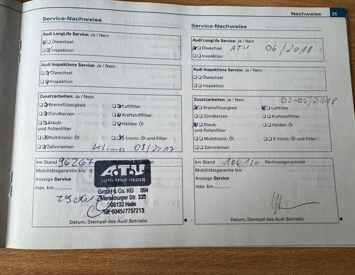 Audi A4 Sedan / Limuzína 1,8 l 88 kw