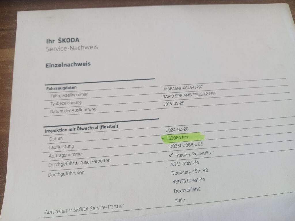 Škoda Rapid Hatchback 1,2 l 66 kw