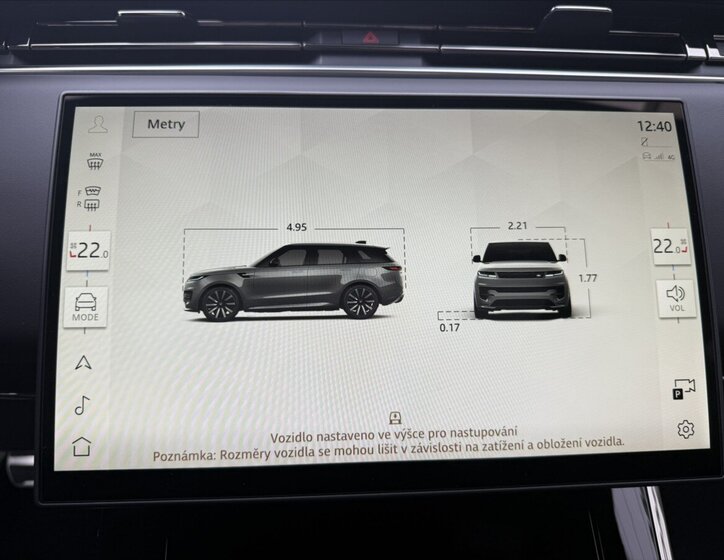 Land Rover Range Rover Sport SUV / Terénní 3,0 l 184 kw