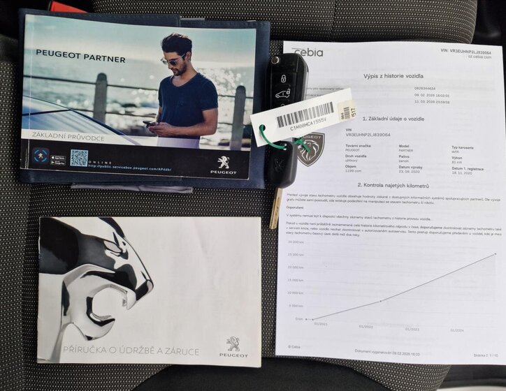 Peugeot Partner Skříň 1,2 l 81 kw