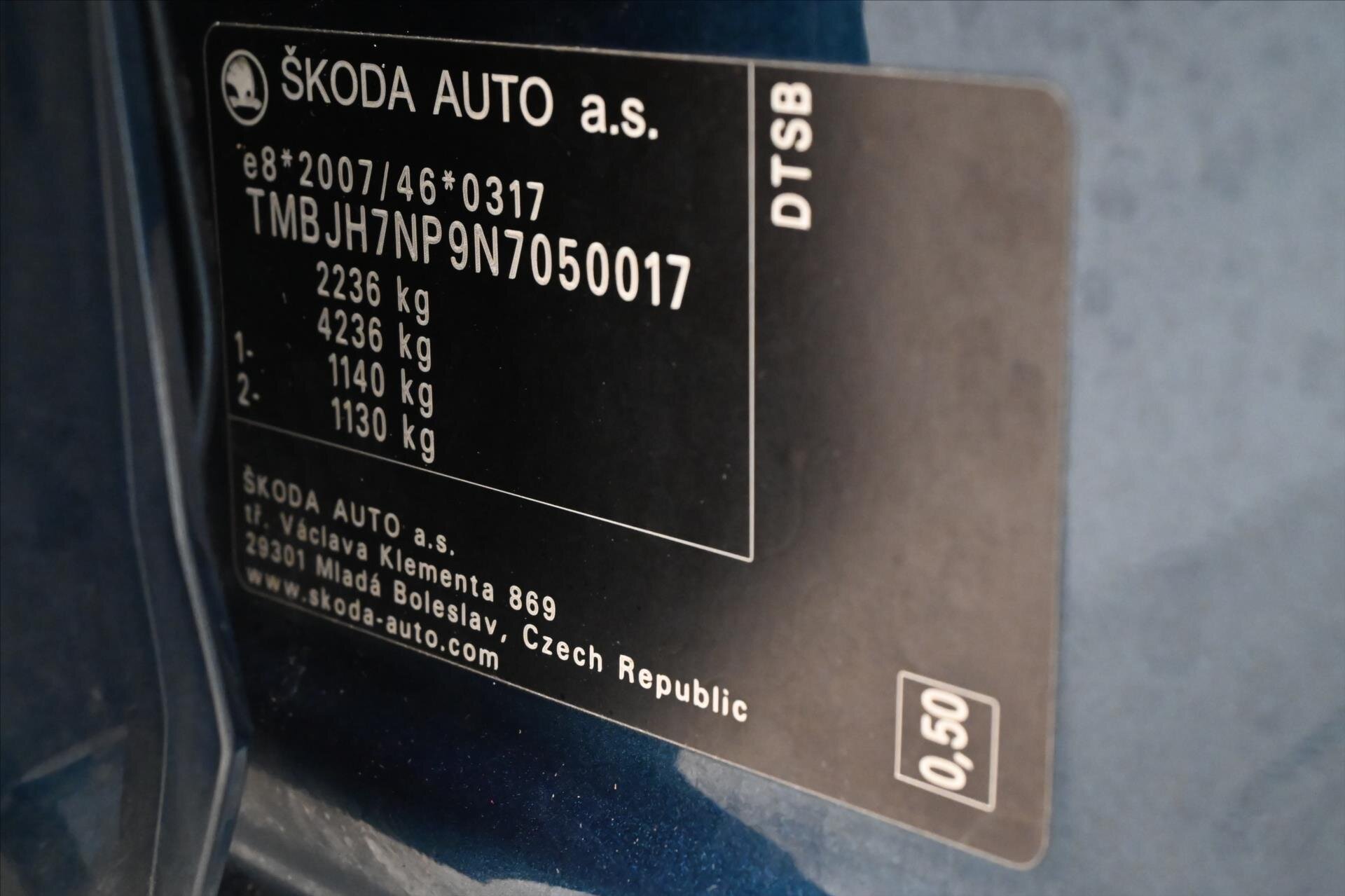 Škoda Superb Kombi 2,0 l 110 kw