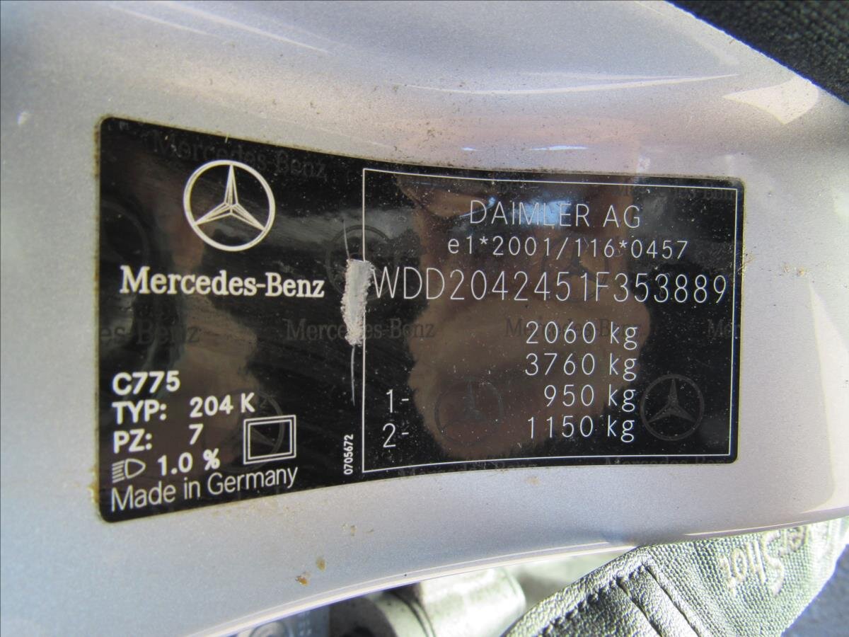Mercedes-Benz Třídy C Kombi 1,6 l 115 kw