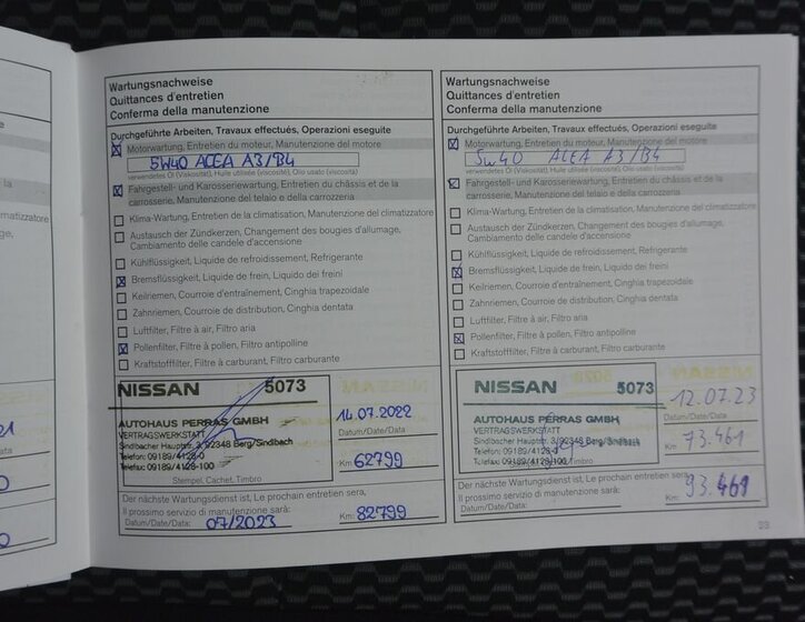 Nissan Pulsar Hatchback 1,2 l 85 kw