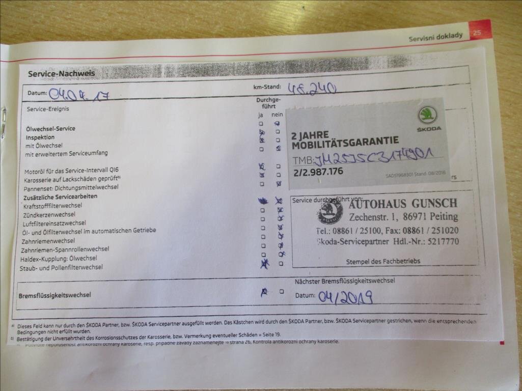 Škoda Fabia Kombi 1,2 l 63 kw