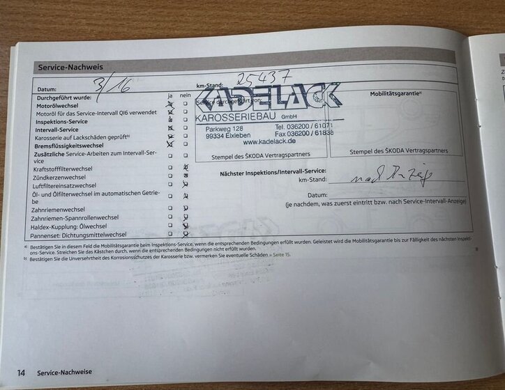 Škoda Fabia Hatchback 1,2 l 44 kw