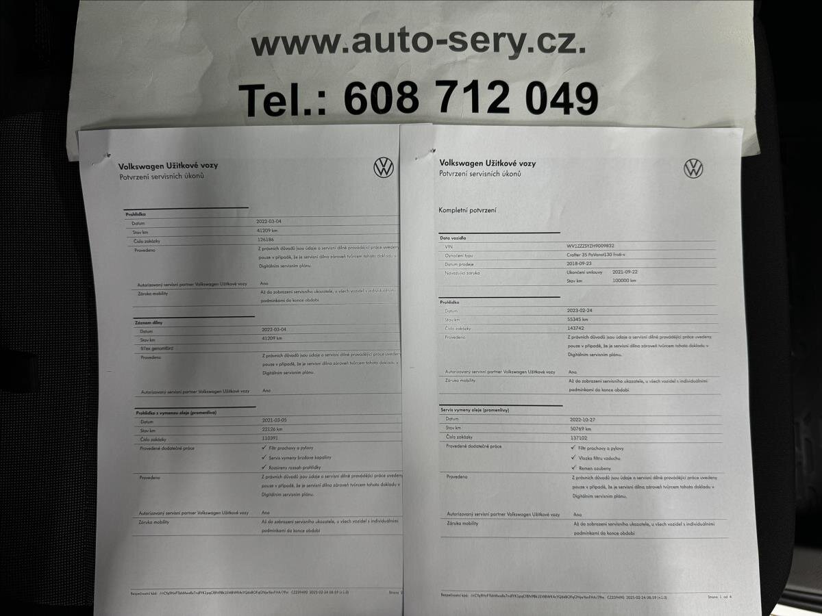 Volkswagen Ostatní Ostatní 2,0 l 130 kw