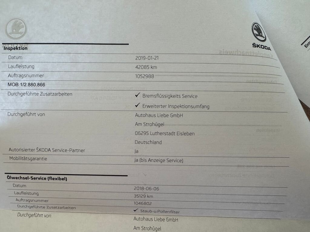 Škoda Octavia Kombi 1,6 l 81 kw