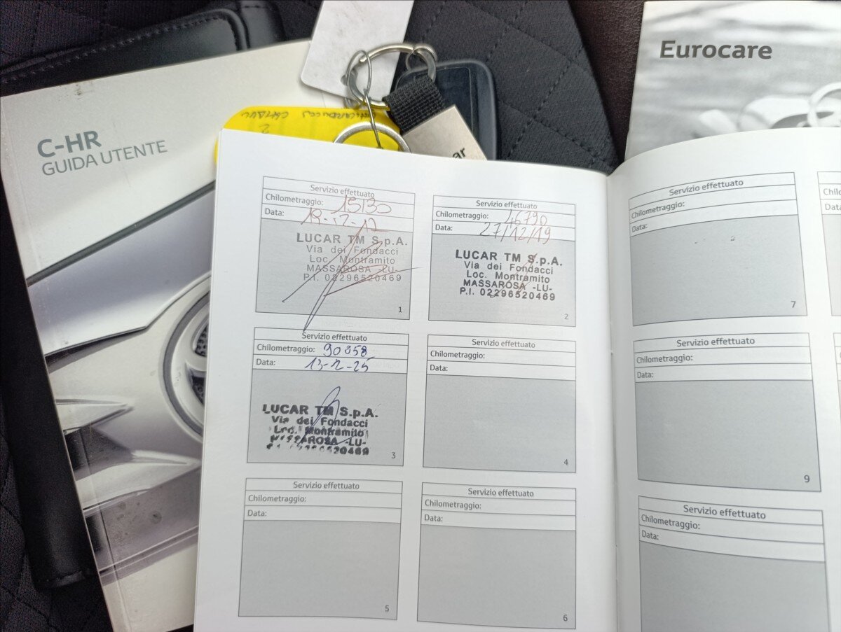 Toyota C-HR Hatchback 1,8 l 72 kw