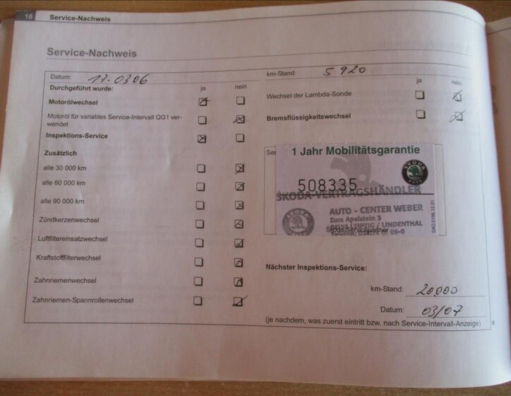 Škoda Fabia Hatchback 1,4 l 55 kw