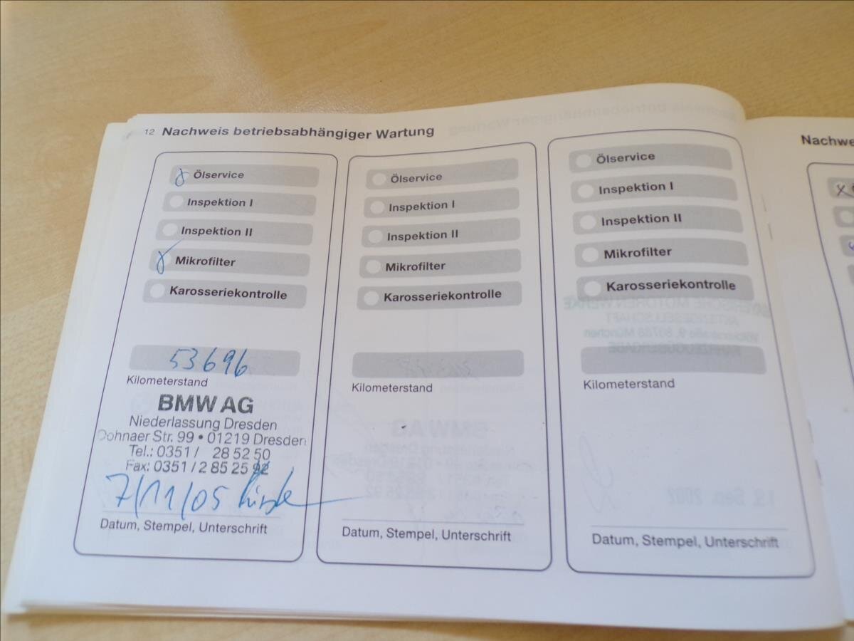 BMW Řada 5 Kombi 2,2 l 125 kw