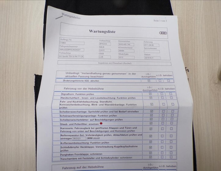 Audi A3 Hatchback 1,6 l 77 kw