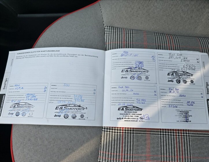 Fiat 500 Hatchback 1,2 l 51 kw