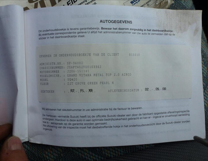 Suzuki Grand Vitara SUV / Terénní 2,0 l 94 kw