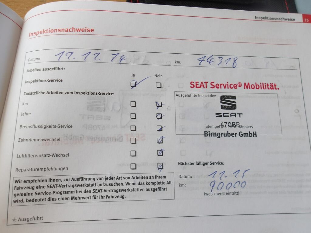 Seat Altea Kombi 1,9 l 77 kw