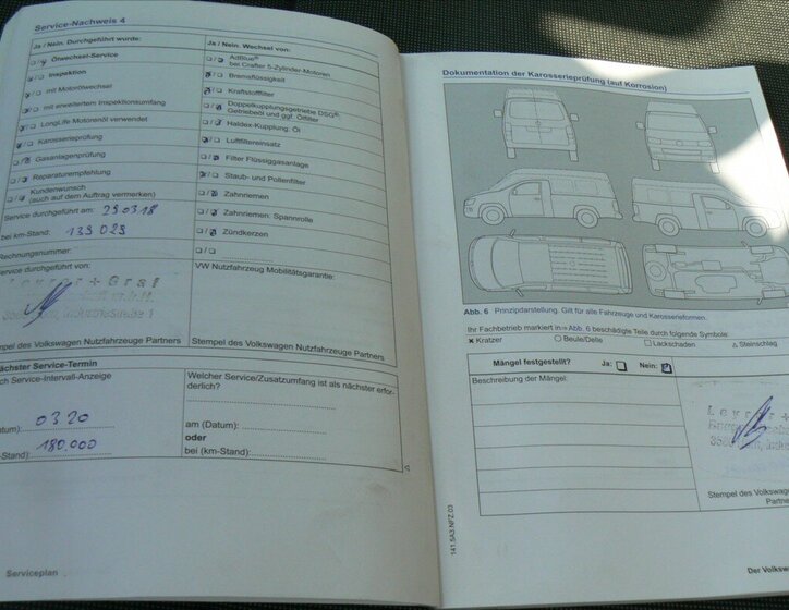 Volkswagen Transporter Sklápěč 2,0 l 103 kw