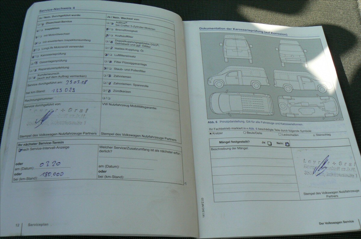 Volkswagen Transporter Sklápěč 2,0 l 103 kw