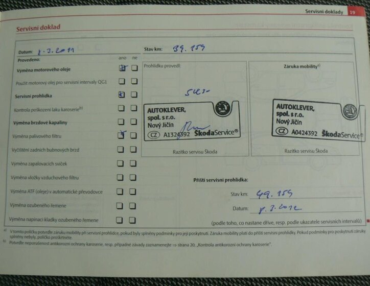 Škoda Fabia Kombi 1,6 l 55 kw