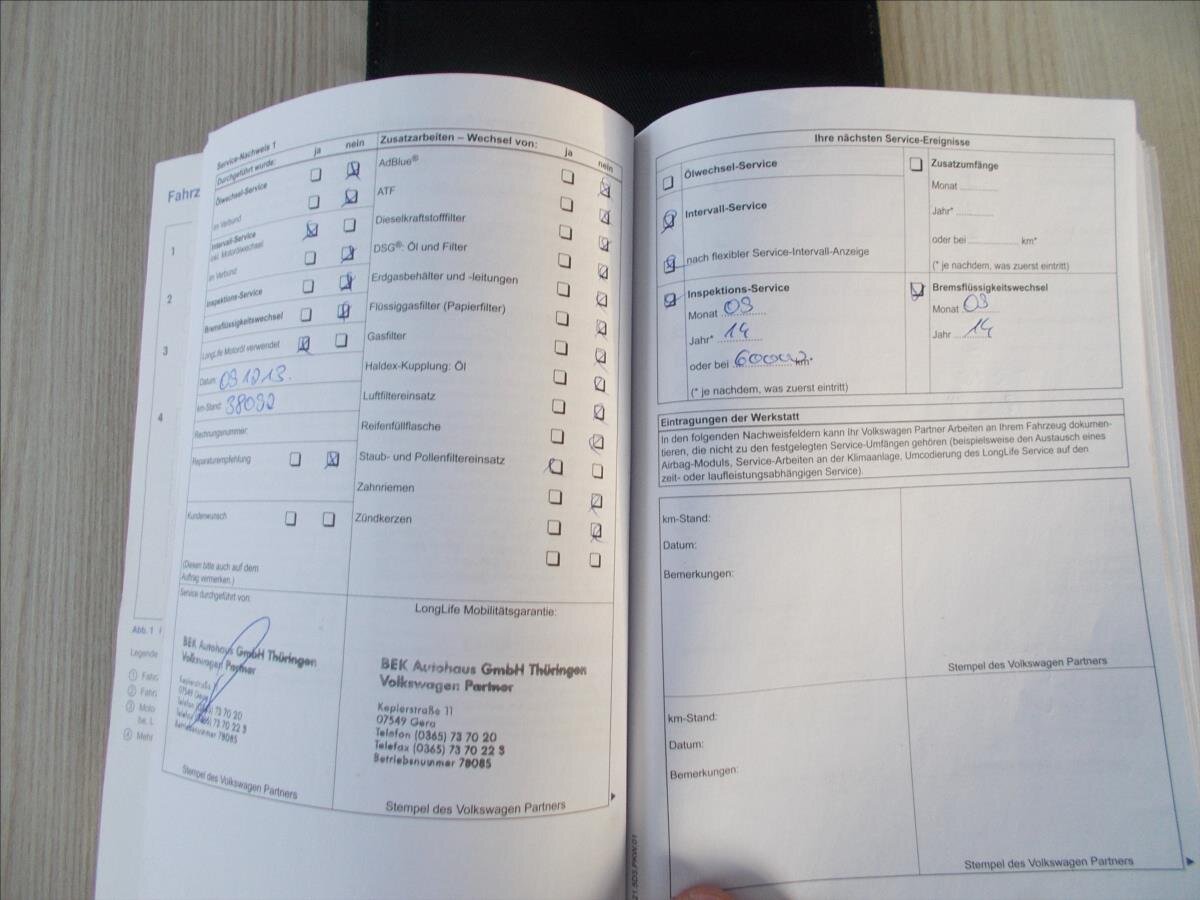 Volkswagen Touran MPV 1,6 l 77 kw