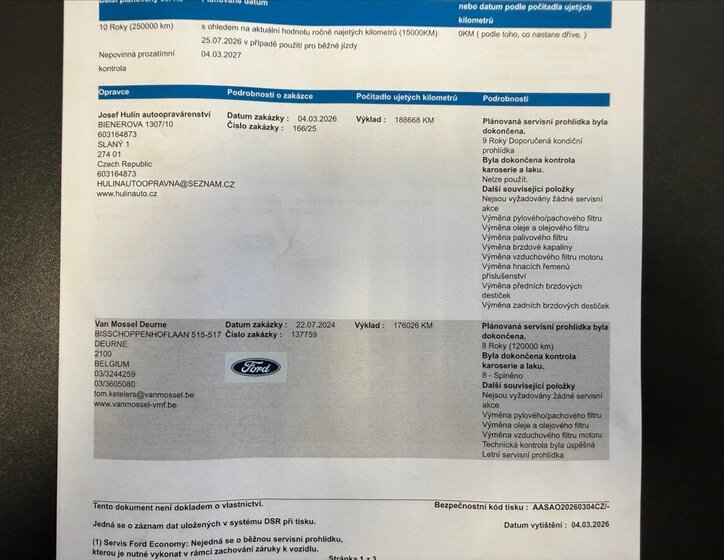 Ford Transit Custom Skříň 2,2 l 92 kw