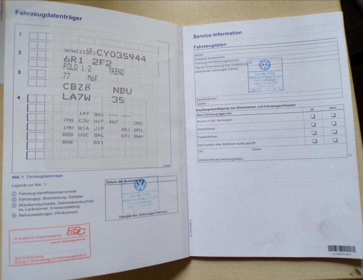 Volkswagen Polo Hatchback 1,2 l 77 kw