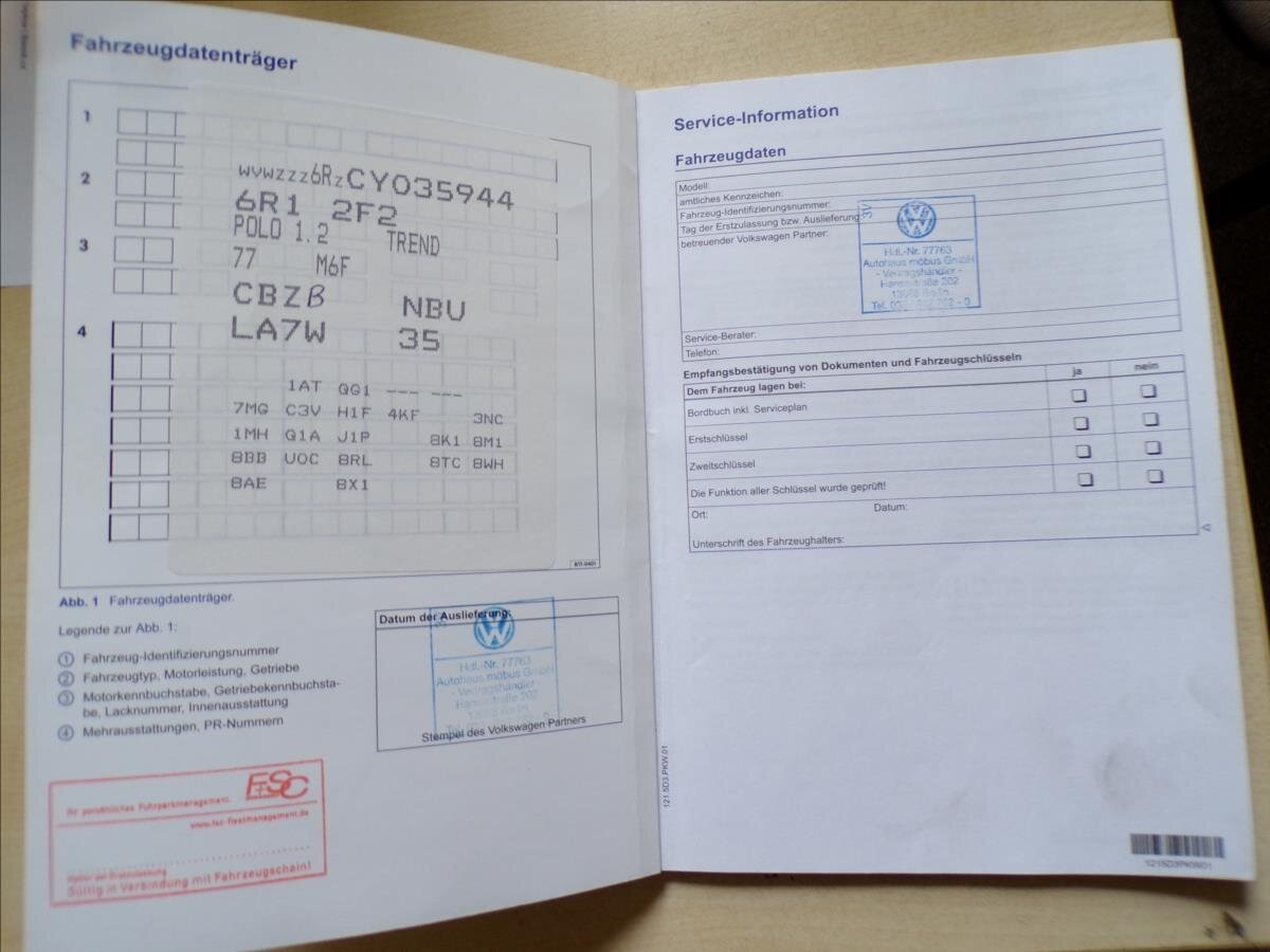 Volkswagen Polo Hatchback 1,2 l 77 kw