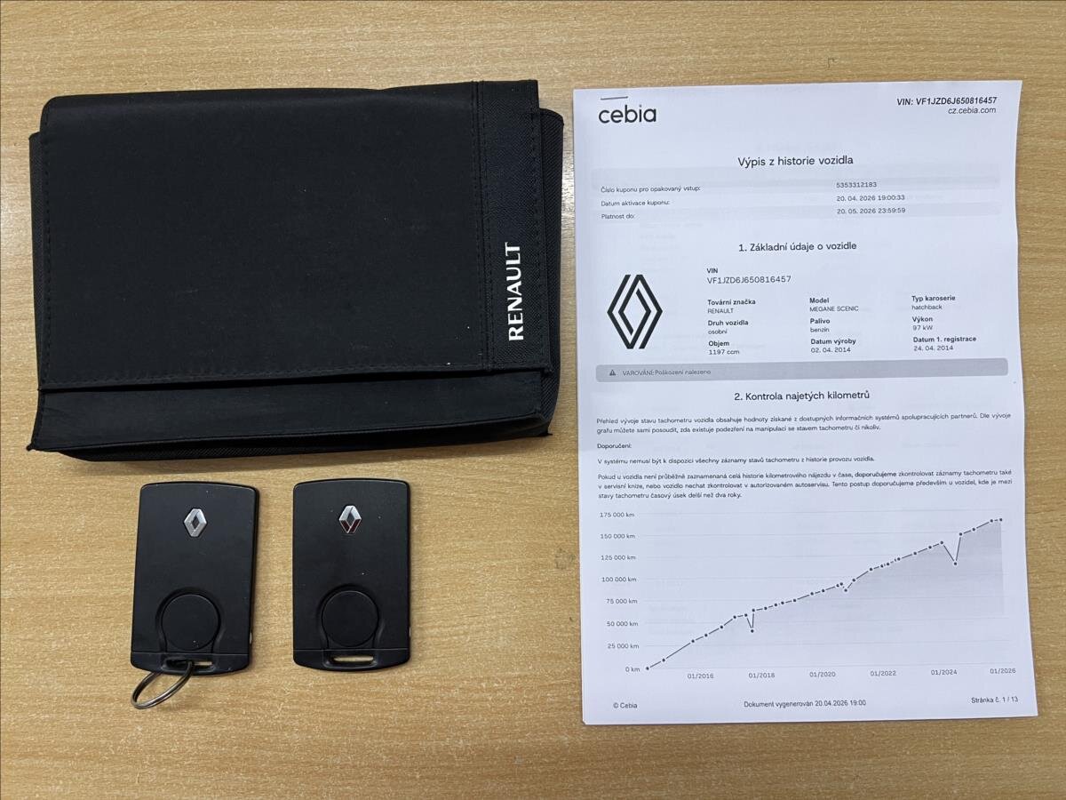 Renault Scénic Hatchback 1,2 l 97 kw