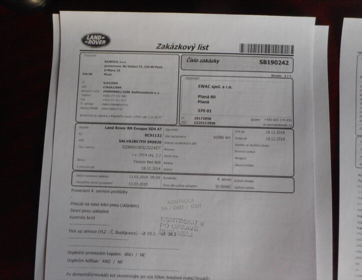 Land Rover Range Rover Evoque SUV 2,2 l 140 kw