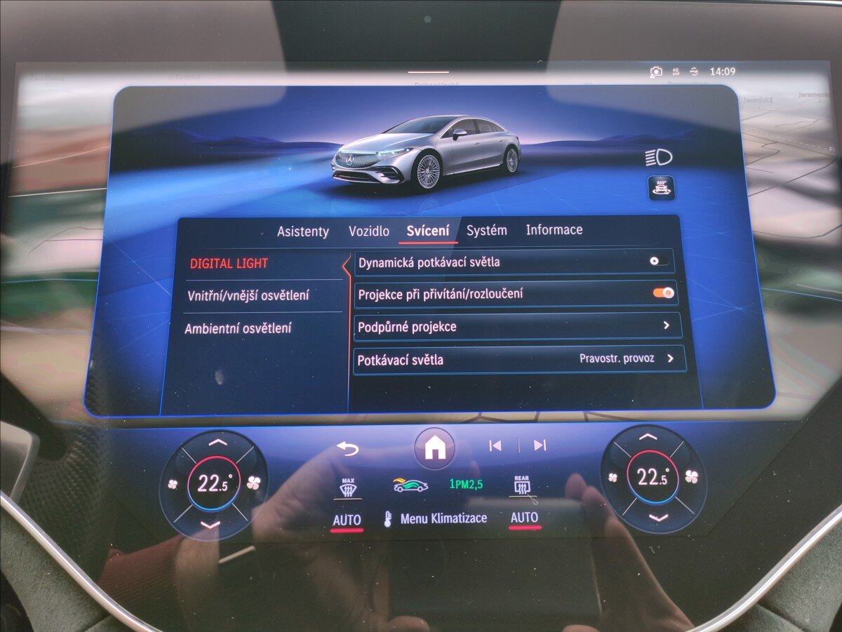 Mercedes-Benz EQS Sedan / Limuzína 0,0 385 kw