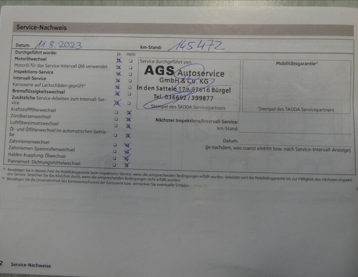 Škoda Fabia Hatchback 1,2 l 63 kw