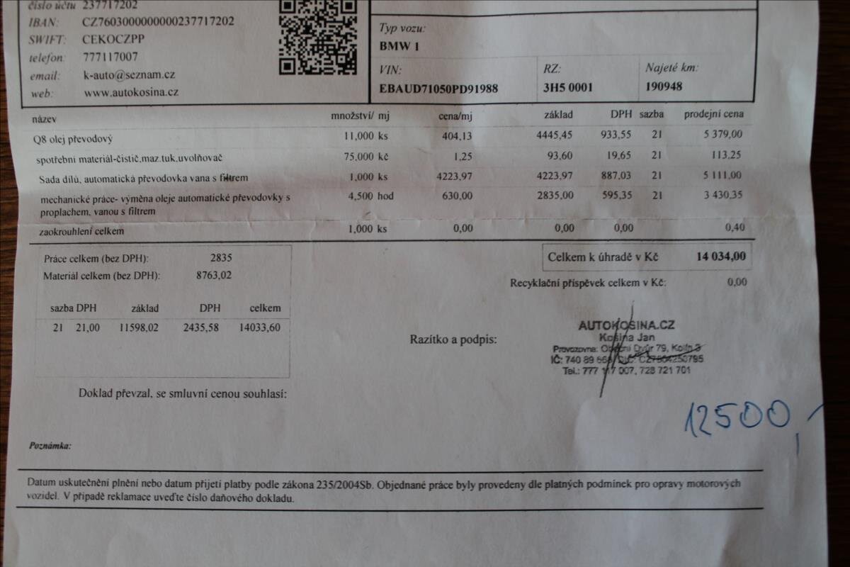 BMW Řada 1 Hatchback 2,0 l 105 kw