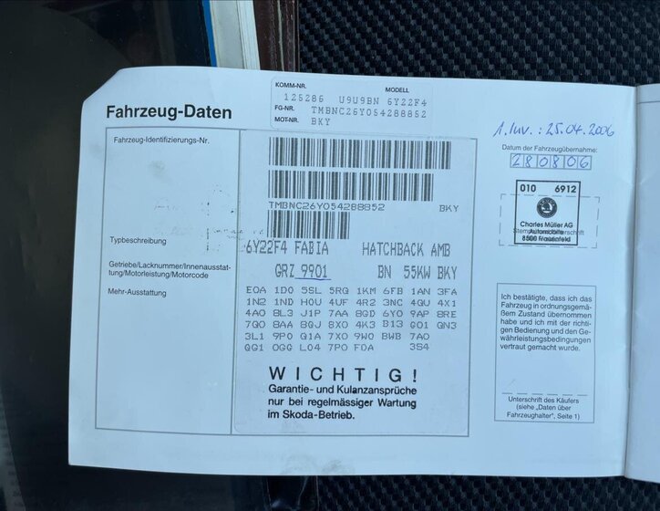 Škoda Fabia 26
