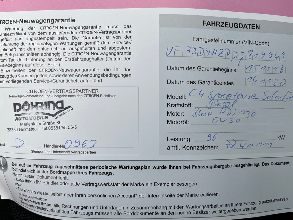 Citroën C4 SpaceTourer