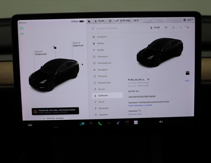 Tesla Model Y SUV / Terénní 0,0 378 kw