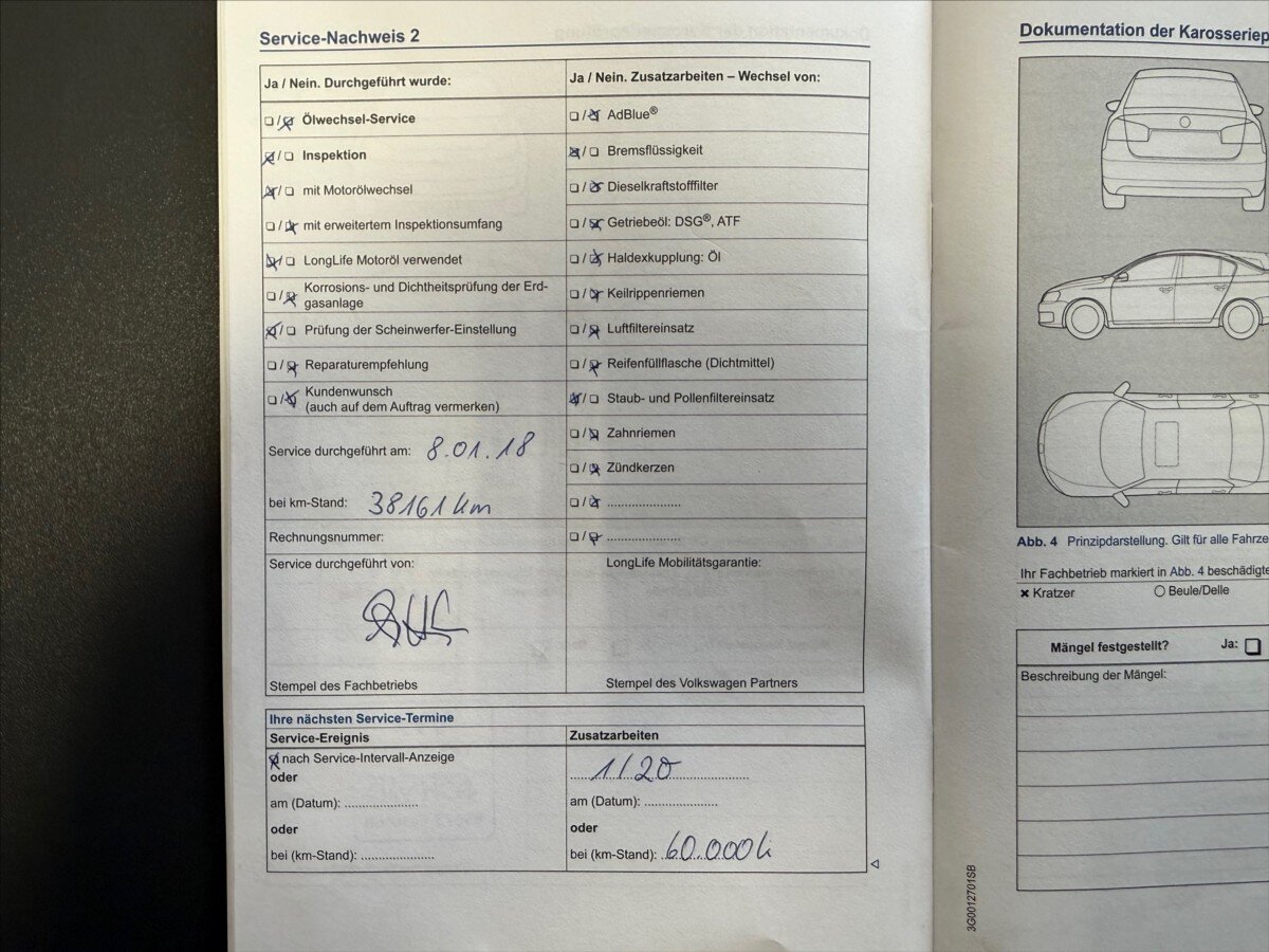 Volkswagen Touran Kombi 1,2 l 77 kw