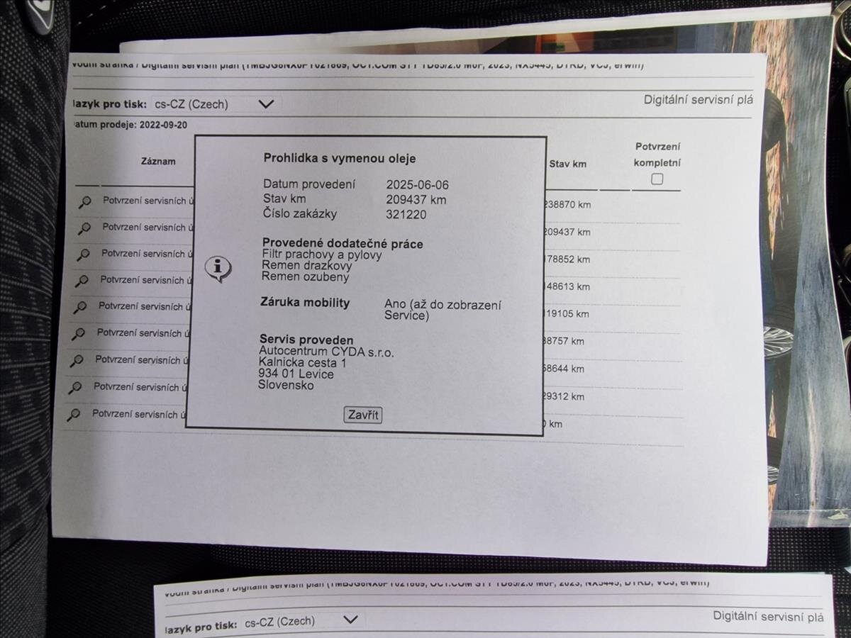 Škoda Octavia Kombi 2,0 l 85 kw