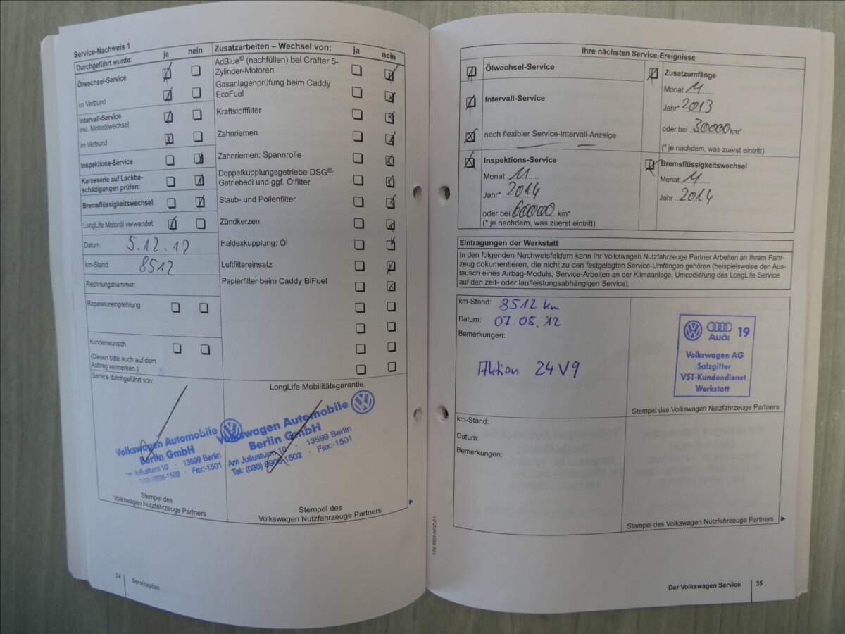 Volkswagen Caddy MPV 1,2 l 63 kw