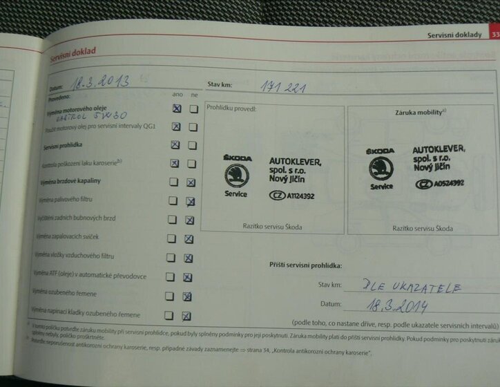 Škoda Fabia Kombi 1,6 l 55 kw